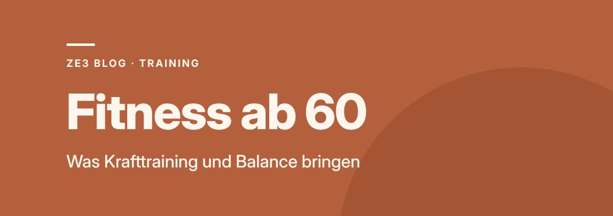 Fitness ab 60 in Backnang: Was Krafttraining und Balance bringen
