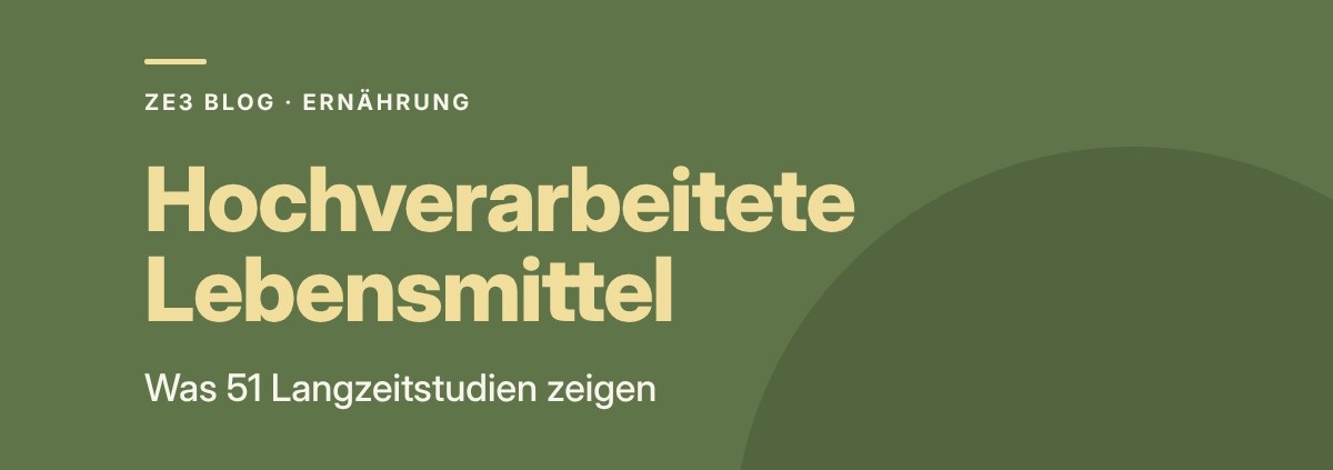 Hochverarbeitete Lebensmittel: Wie riskant sind sie wirklich?