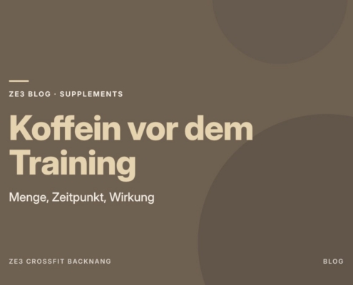Koffein vor dem Training: Wie viel wirkt wirklich?
