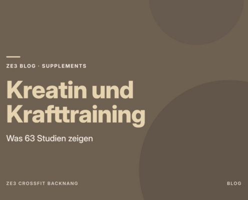 Kreatin und Krafttraining: Was bringt es wirklich?