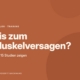 Musst du jeden Satz bis zum Muskelversagen trainieren?